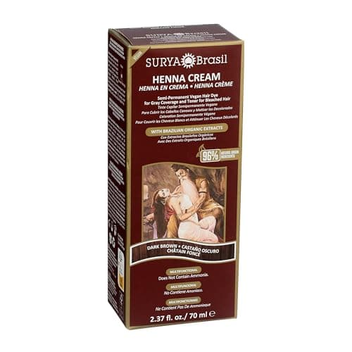 Surya Brasil Henna Cream, 70Ml, Dark Brown 4
