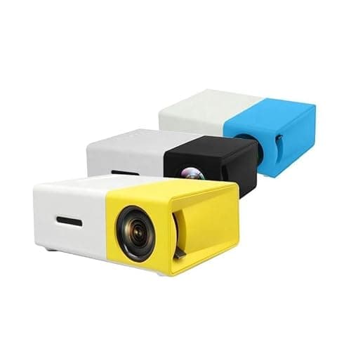 ZoTronico LED Mini Projector HD Resolution - Compatible with Phone Laptop Pendrive | 60inches Projection | 1080 Pixel Full HD Support (Random Color) 2