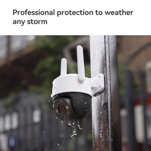 Imou Outdoor SIM Based CCTV Security Camera|4G Connection|Smart Color Night Vision|Two-way Talk|Pan&Tilt|Human Detection|Smart Tracking|IP66 Waterproof|Supports SD Card up to 256GB|Cloud Storage|Alexa 4