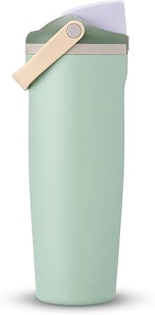 CYNVEXA Tumbler with lid and Straw 1200ML Cup Stainless Steel Vacuum Insulated Tumbler for Water, Iced Tea or Coffee 1.2L Office Gym Travelling (Aqua)