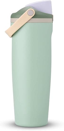 CYNVEXA Tumbler with lid and Straw 1200ML Cup Stainless Steel Vacuum Insulated Tumbler for Water, Iced Tea or Coffee 1.2L Office Gym Travelling (Aqua)
