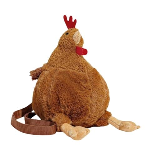 Meadawgs® Chicken Bag Hen Bag Casual Cartoon Hen Shoulder Bag for Shopping Work Travel|Clothing, Shoes & Accessories | Womens Handbags & Bags| Womens Handbags & Bags|1 Chicken Bag