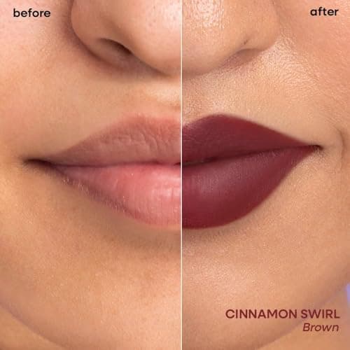 Nykaa Superlight Lip Cloud Airy Mousse Matte Liquid Lipstick for Lip & Cheek - Cinnamon Swirl (5ml) 4