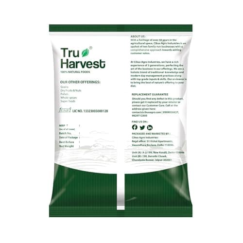 Tru Harvest Premium Chia Seeds 250g Trial Pack | 100% Raw, Natural & Unroasted | High in Fiber, Plant Protein & Omega-3 ALA | Vegan, Gluten-Free Edible Superfood | Ideal for Smoothies, Puddings, Detox 2