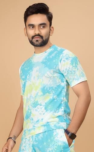 Men's Night Suits and Dress - Sleepwear Nightwear Online in India - Night Suit for Men (Green, XL) 5