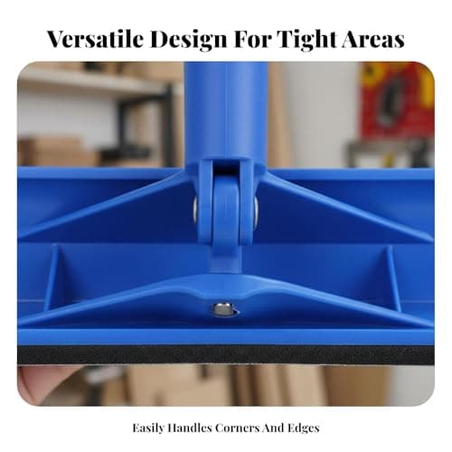 OJIVA® Easy Sandpaper Replacement Wall Corner Sander Sturdy Construction Corner Sanding Tool Lightweight Telescopic Drywall Sander Ergonomic Grip for DIY Enthusiasts 5