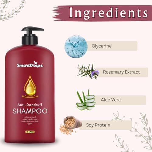 Keratin Shampoo for Women | Shampoos 1 litre | Keratin Shampoo | Smooth Scalp Shampooo | Fresh Blend for Daily Hair | Anti dandruff shampooo for women and men | Suitable for Regular Hair Wash and Scal 2