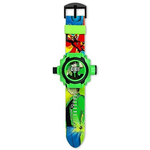 Matrix Kids Edition Digital Watch with 24 Character Image Projection (Boys & Girls) (Green) 2