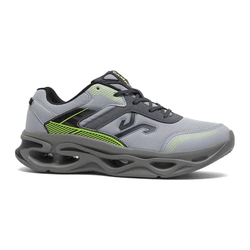 Campus Men's FEROX L.Grey/D.Grey Running Shoes - 9UK/India 1 Pair