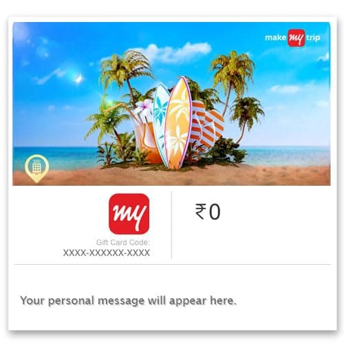 Make My Trip E-pay Generic | Flat 4% Off | E-Gift Card | Instant Delivery | Valid for online purchase | 6 months validity