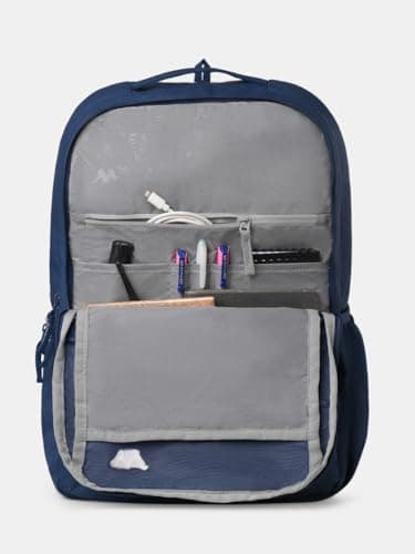 Wildcraft Ranger 45 Laptop Backpack With RainCover for Man & Women, 45L Ideal bags for men Office use/School/College Boys and Girls, 3 Compartment Bag, Navy 5