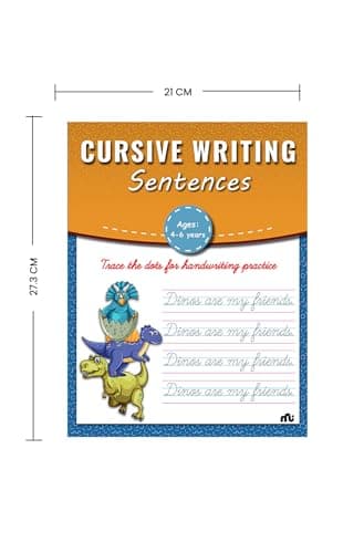 Cursive Writing Sentences: Handwriting Workbook with Cursive Sentences | Improve Writing Skills for Ages 3–7 3