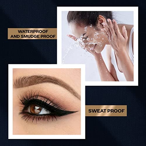FACESCANADA Ultimepro Hd Deep Black One Stroke Pencil Kajal 1.4G & Magneteyes Kajal - Black, 0.35G, Matte Finish 4