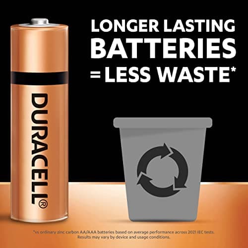 Duracell Alkaline AA Battery, Pack of 20, Everyday Devices, Clock, Toy, Remote 4