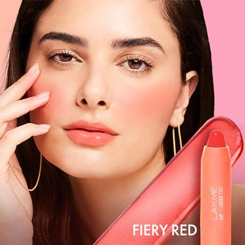 Lakme Lip Love Lip & Cheek Tint Fiery Red 5