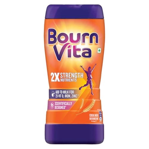 Bournvita Chocolate Nutrition Drink, 500 g Jar