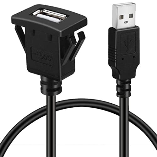 Meadawgs® 1 m USB 2.0 A Male to USB A Female Car Dashboard Flush Mount Extension Cable|Computers/Tablets & Networking | Computer Cables & Connectors | USB Cables, Hubs & Adapters 4