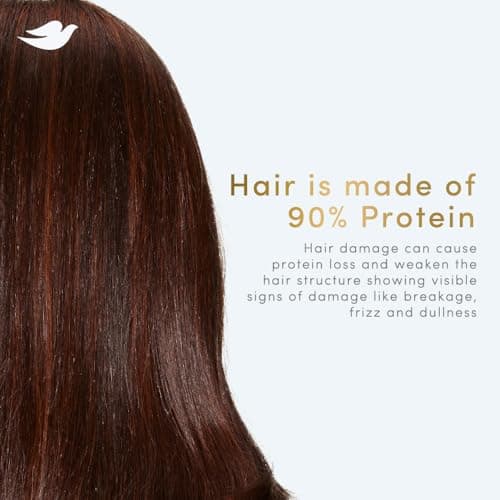 Dove Daily Shine Shampoo 340 ml|| For Dry and Damaged|| Strengthening Shampoo Gives Smooth and Strong Hair - Mild for Men & Women 5