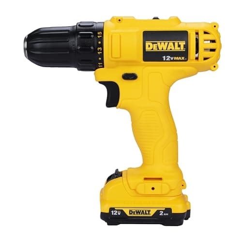 DEWALT DCD700D2 12V, 10mm XR Li ion Cordless Drill Driver with 2x2.0 Ah Batteries included 4