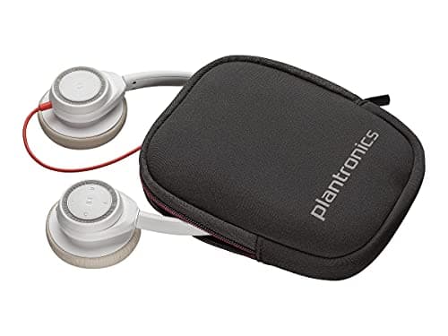 Poly Plantronics-Blackwire 7225 USB-A Headset (White)-Wired,Dual Ear (Stereo) Boomless Computer Headset-Connect to Pc/Mac Via Wired Headphones USB-A-Works with Teams,Zoom,&More,(211154-01),On Ear