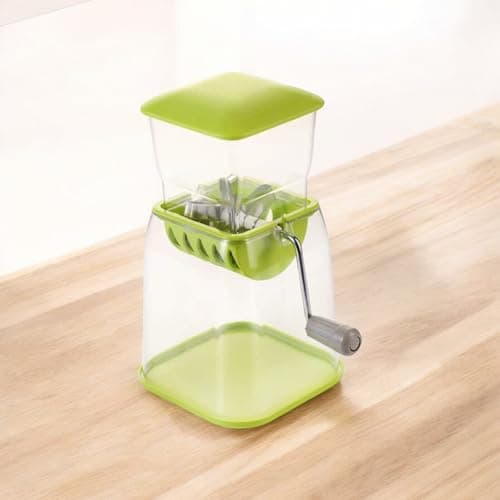 Exclusive Plastic Kitchen Onion, Chilly, Dry Fruit & Vegetable Cutter, Onion Chopper/Easier and Quicker Manual Hand Onion Cutter Machine for Kitchen (Multi-Color) 5
