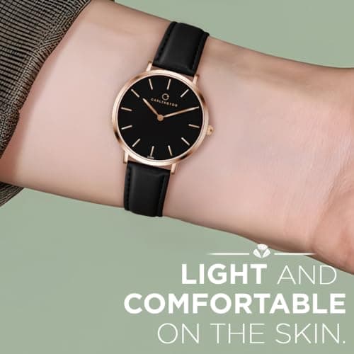 Carlington Iconic Analog Watches for Women with Premium Leather Strap - CT 2044 5