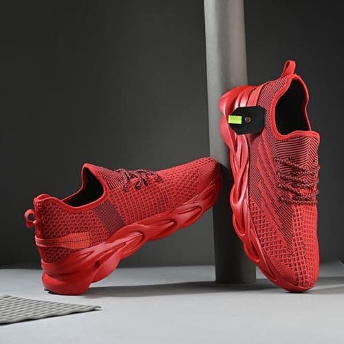 Cruiser Sneaker for Men | Lightweight & Stylish | Breathable Mesh Lace-Up Shoes | Casual Wear, Gym, & Street Style 2644-3 4