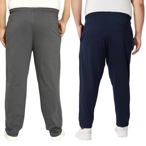 VAISHVIK Mens Extra Large Joggers Pant Bottoms 9XL 56 58 Jodi Amazon India Online Carbon Grey Blue 3