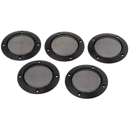 Meadawgs® 2x5 Pieces 2 Inch Speaker Decorative Round Subwoofer Mesh Grill Cover Guard| Vehicle Electronics & GPS | Car Audio & Video Installation |5 Pieces Speaker Round 4