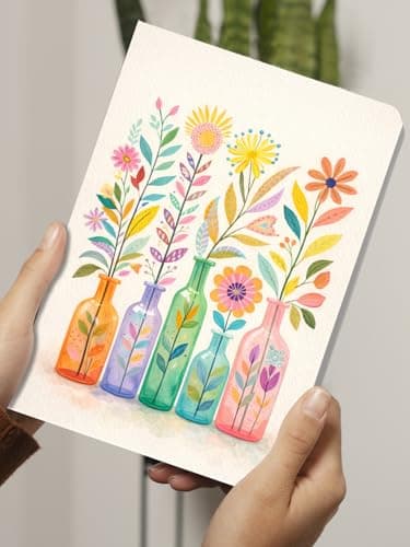 DOODLE A5 Undated Planner Notebook – 160 Pages (12-Month Planner + Notes), Soft Cover Journal with 80 GSM Paper – Motivational Quote Design, Compact Diary for Work, Study, Travel & Gifting
