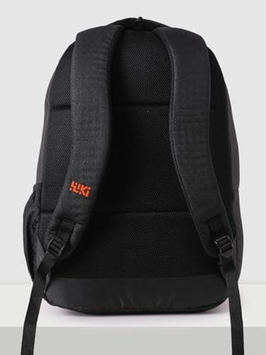 Wiki Stylish Unisex Backpack 6 Durable & Lightweight backpack for Men & Women | Backpack for Office, Gym, Travel (46.5 Litre, Black) 4