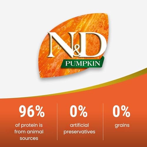 Farmina N&D Pumpkin Adult Mini Dog Food | Lamb, Blueberry & Pumpkin | Rich in Anti-oxidants|Complete Food for Adult Dogs | 0.8kg | No Artificial Preservatives 3