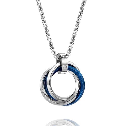MIAMI Anti Tarnish Stainless Steel Rocky Locket Neck Chain for Man | Stylish Pendant for men Necklace | Jewellery Accessories for Boys | Jewelry | Gifts for Boyfriend & Husband | Valentine Gift -28