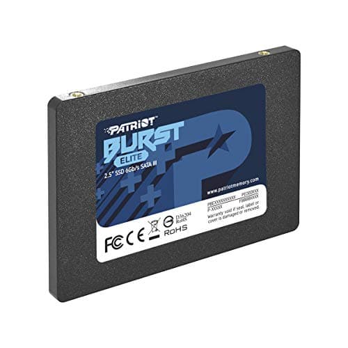 Patriot Memory Burst Elite SATA 3 240GB SSD 2.5 Inch Solid State Drive PBE240GS25SSDR 3