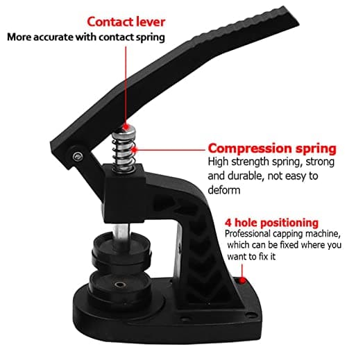 LOOM TREE® Watchmaker Replacement Tool Watch Back Press Closer Kit Case Closer 12 Dies |Crafts | Art Supplies 2