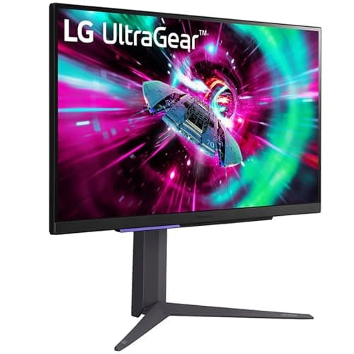 LG 27GR93U 68.5 cm (27 Inch) UltraGear UHD (3840x2160) IPS Gaming Monitor, 1ms, 144Hz, HDR10, DCI-P3 95% (Typ.), NVIDIA G-SYNC, AMD FreeSync Premium, HDMI X 2, DP, HP Out, Tilt/Height/Pivot, Black 5