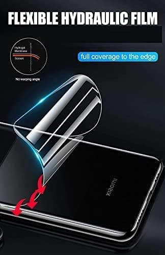 90STETHIX - Compatible For VIVO X300 FE (5G) | Unbreakable 4 layer Transparent Hydrogel Membrane (NOT GLASS) Back Screen Guard Protector (Scratchproof/Self Healing) (Coverage-Side+Back) (Matte) 3
