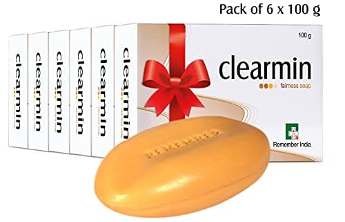 Remember India Clearmin Fairness Soap (Pack of 6, 100 g)