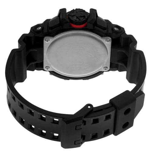 Casio G-Shock GA-400-1BHDR Black & Red Analog-Digital Dial Black Resin Strap Men's Watch Shock and 200M Water Resistant G566 4