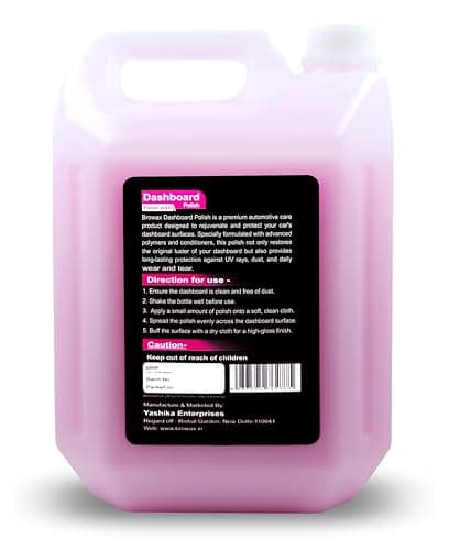 Browax® Dashboard Polish (5L) | Restores dashboard gloss and shine – non-greasy formula 2