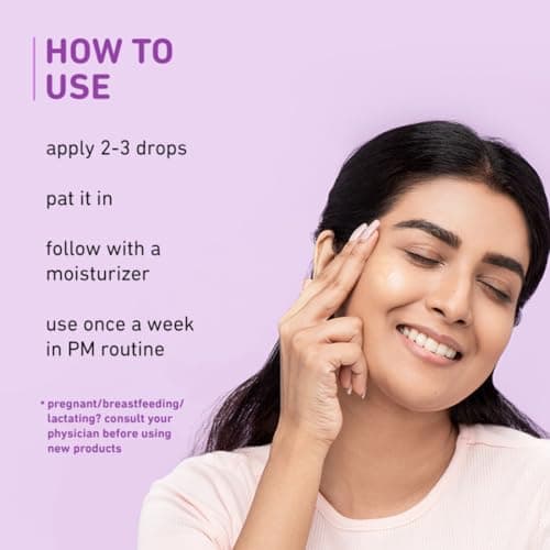 Plum 1% Retinol Advanced Anti Aging Night Face Serum with Bakuchiol | Boosts Collagen, Reduces Fine Lines & Wrinkles | Retinol Serum for Face | for Women & Men | Suits All Skin Types | 20ml 6