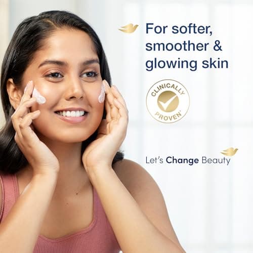 Dove Cream Beauty Bathing Soap Bar 125g (Combo Pack of 6) | With Moisturising Cream for Softer Skin & Body, Nourishes Dry Skin more than Ordinary Soap 5
