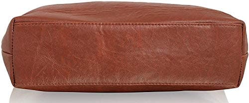 Bellina Women Solid 26 Cms Cosmetic Pouch (M_Harsheet Series_Brown) 4
