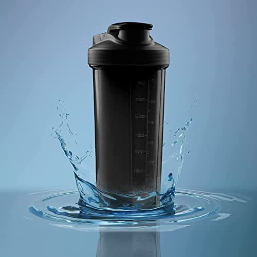 COOL INDIANS GYM SHAKER BOTTLE 700 ML, SHAKER BOTTLE FOR PROTEIN SHAKE 100% LEAKPROOF AND BPA FREE PROTEIN SHAKER|SIPPER BOTTLE (BLACK) 3