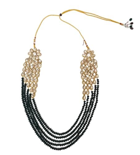 SareeSwarg Alloy Fashion Jewellery Necklace Set with Earing for Women Girls 2