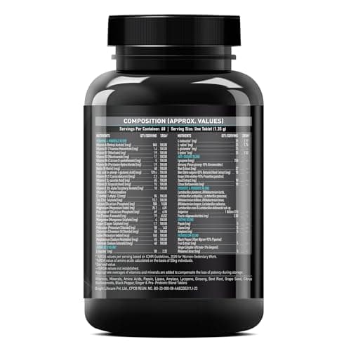 MuscleBlaze MB-Vite Daily Multivitamin (60 Tablets) | With 51 Ingredients & 6 Blends, Vitamins & Minerals, Prebiotic & Probiotics, Amino Acid Blends | For Energy, Stamina & Recovery 2