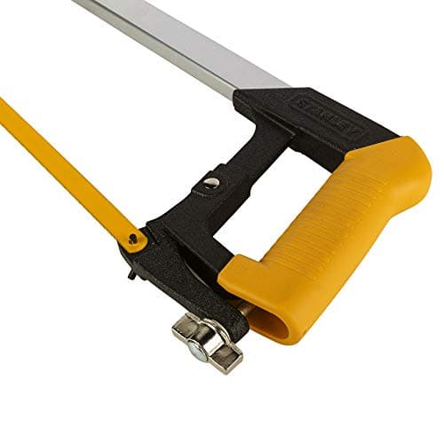 STANLEY 15-166 305mm/12'' Steel Frame Hacksaw (Yellow & Black) 4