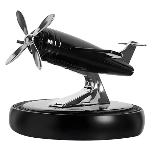 Sameili ® Car Seat Aroma Aeroplane Car Air Freshener Perfume Fragrance for Car Dashboard Car Aromatherapy Car Interior, Decoration Perfume 5 ML (Black)