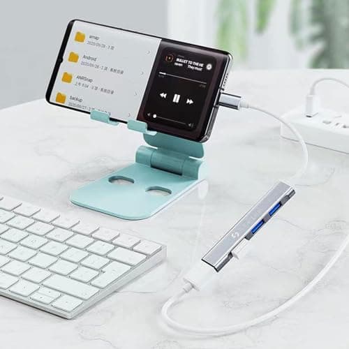 STRIFF USB 3.0 Hub, 4 Port USB Hub Splitter,Portable USB Adapter Mini Multiport Expander for Desktop, Laptop, Xbox, Flash Drive, HDD, Console, Printer, PC, Keyboards, HP, Dell 5