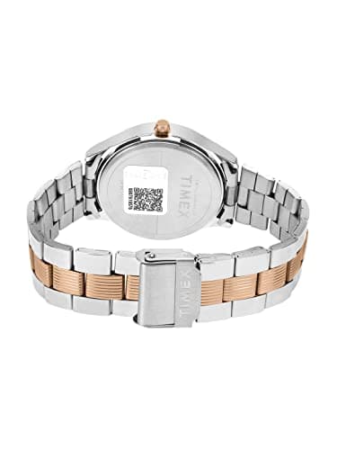 TIMEX Analog Watch for man with Blue Round Dial & Multicolor Stainless Steel Bracelet Band Water Resistant Men's Wrist Watches - TWTG73SMU03 2